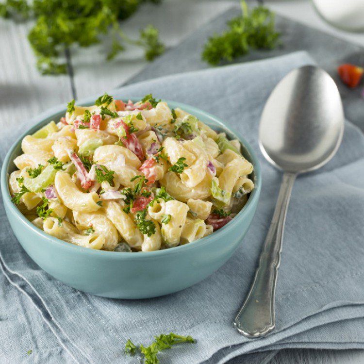 كيفية تحضير سلطة المعكرونة بالمايونيز