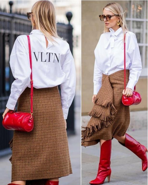 موضة الشارع للخريف والشتاء تصدرتها 5 صيحات للتنانير!