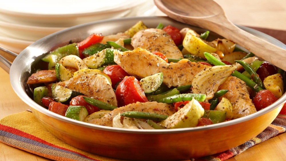 أعدي ألذ صينية دجاج مع الخضار بهذه الطريقة…