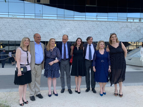 زهوة عرفات تحصل على درجة الماجستير في العلوم السياسية