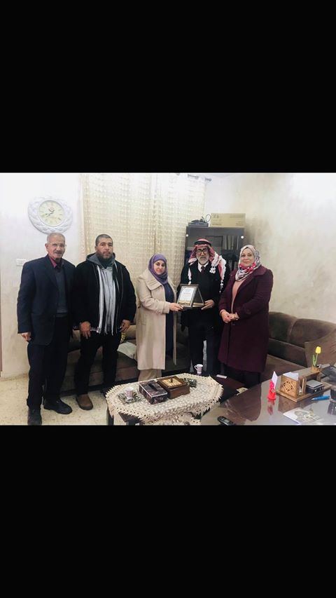 مجلس أولياء الأمور لمدارس بلدة سلواد يكرم الدكتورة عبير حامد