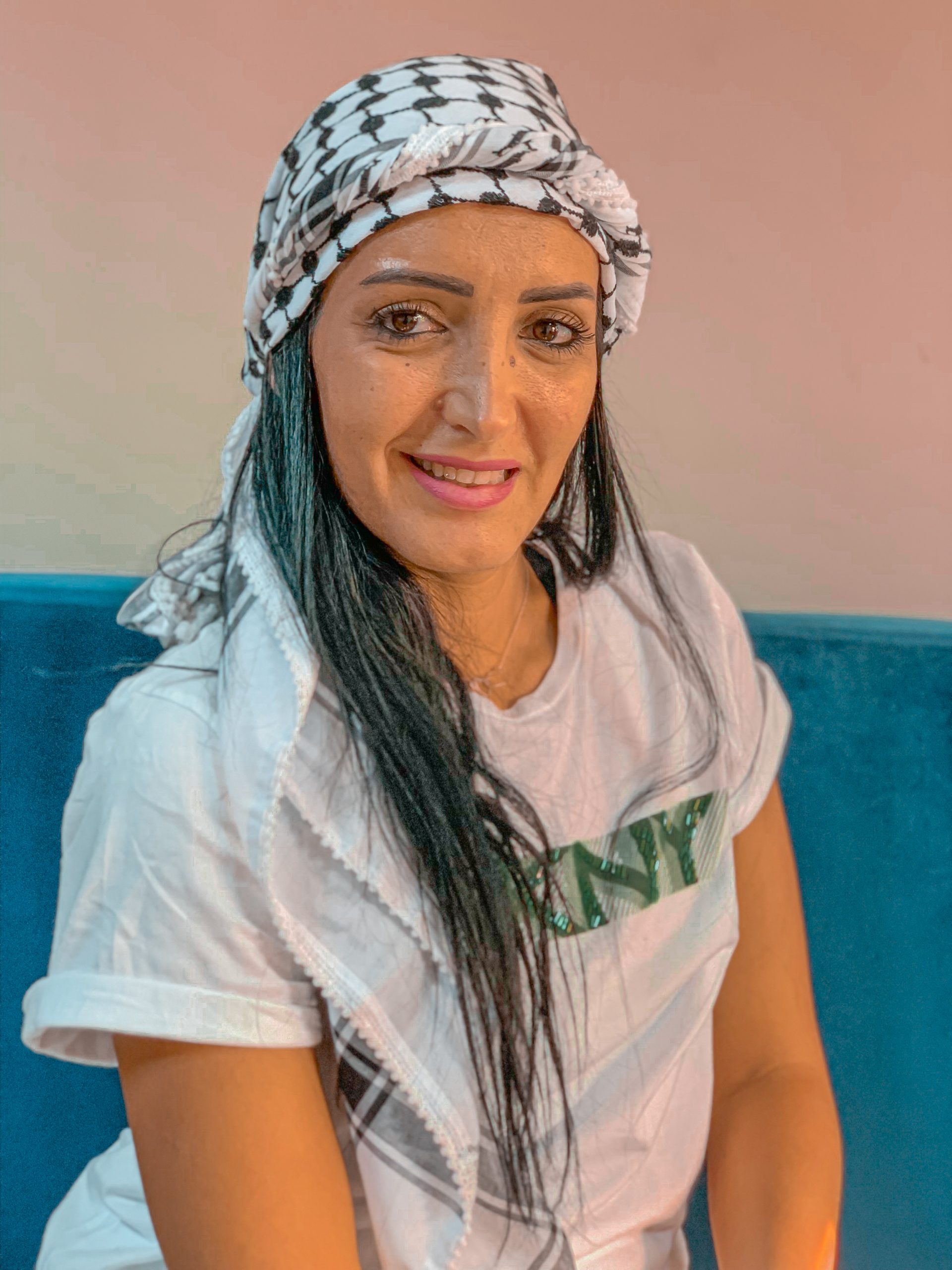 سجود محاجنه سفيرة العون : سأمثل فلسطين في كل المحافل الدولية