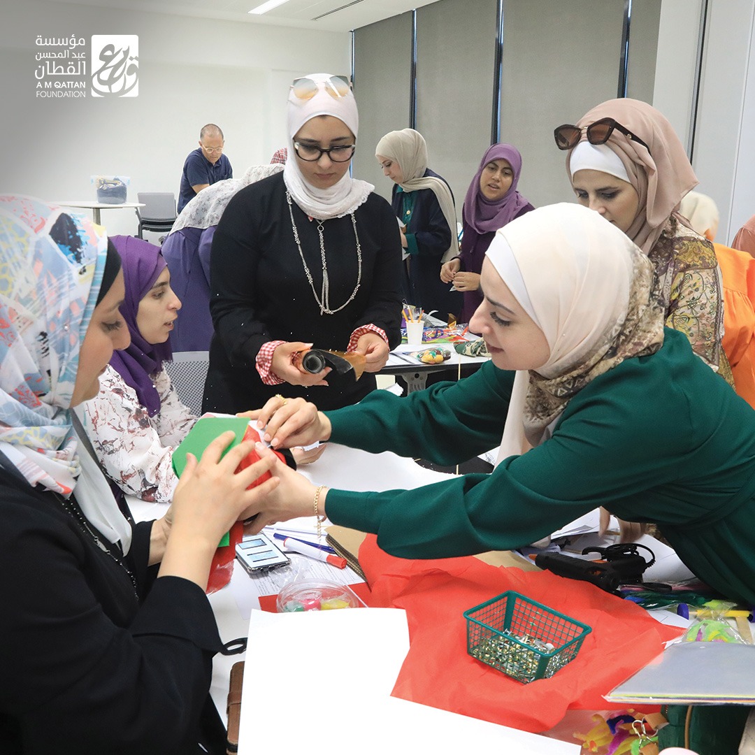 انطلاق فعاليات مساقات “ستيم” التعليمية ضمن مشروع “طفل مبدع مستقبل مشرق” في مؤسسة عبد المحسن القطان