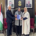 الطالبة أسيل خليلي عضو في لجنة المستشارين الشباب في المنظمة الكشفية العالمية