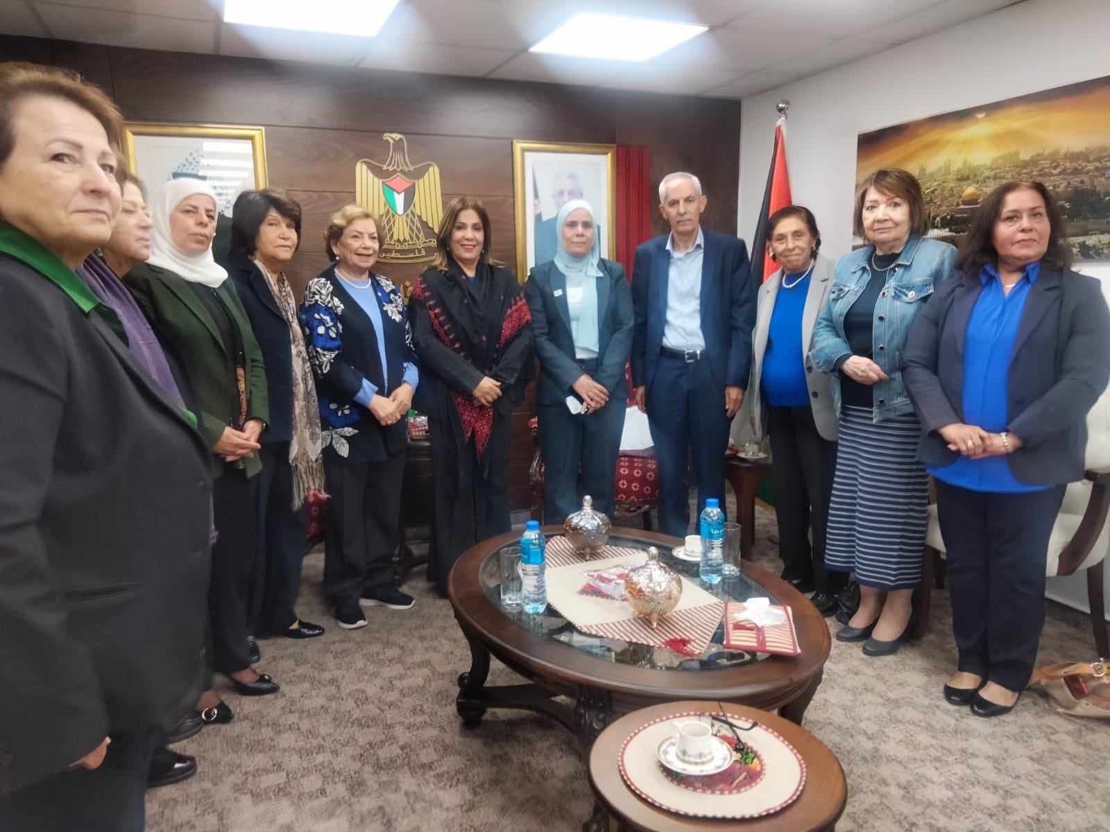 الاتحاد العام للمرأة الفلسطينية يبحث مع وزيرة شؤون المرأة العمل المشترك